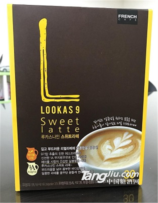 韩国南阳乳业lookas9香甜拿铁/枫糖拿铁咖啡