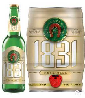 德国1831啤酒原装进口 1831小麦白啤酒 酿造小麦黑啤酒