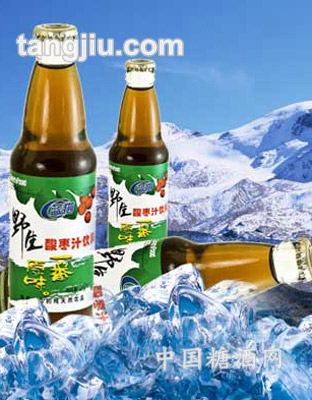 蓝猫野生酸枣汁玻璃瓶240ml