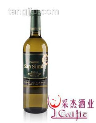 西班牙原装进口西蒙干白葡萄酒