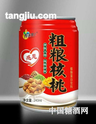 阳光路上粗粮核桃饮料240ml