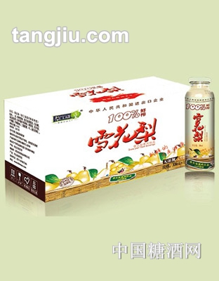 梨工场99%原榨雪花梨
