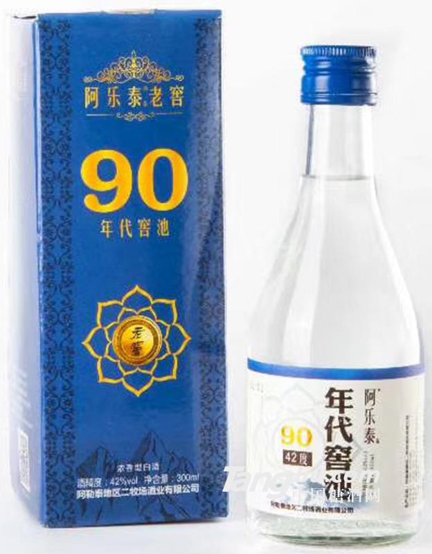 42°阿乐泰老窖 90年代窖池300ml