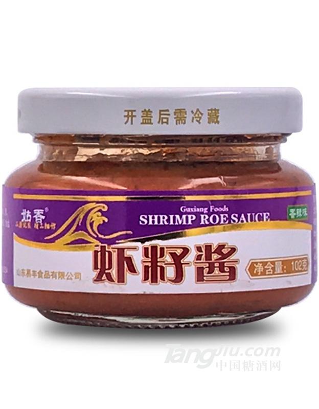 姑香 辣味虾籽酱102g 