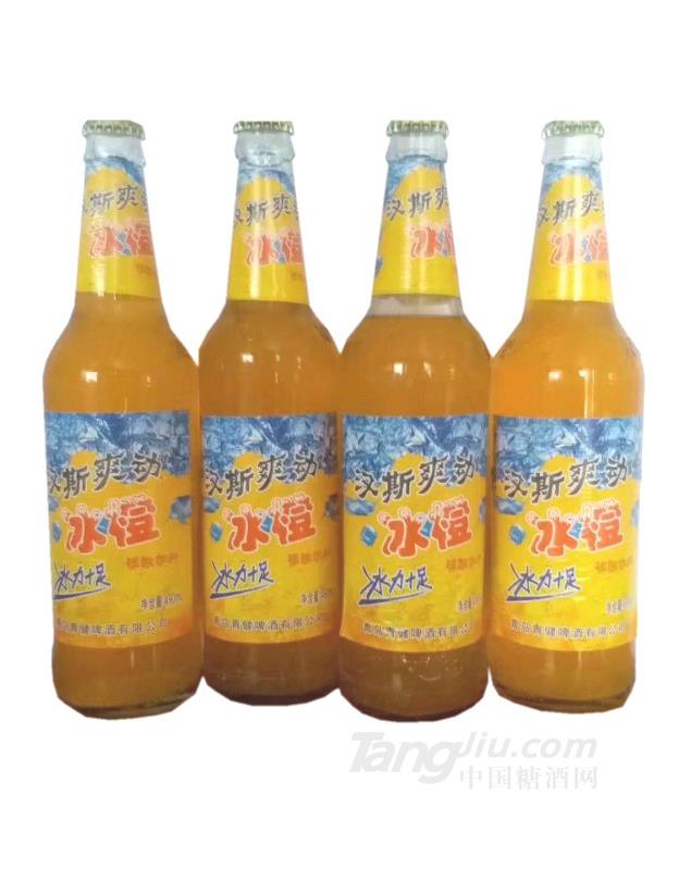 汉斯爽动冰橙碳酸饮料