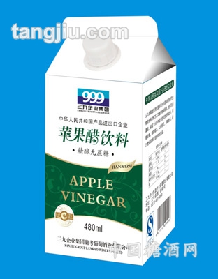 三九苹果醋饮料480ml