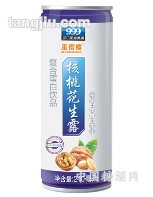 三九植物蛋白饮料核桃花生露240ml