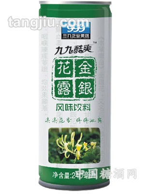 三九草本植物饮料金银花240ml