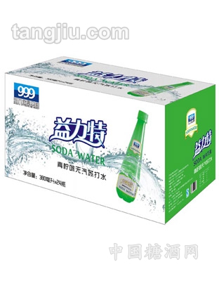 三九草本植物饮料苏打青柠380ml箱