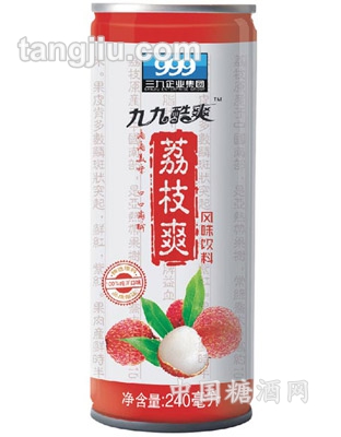 三九草本植物饮料荔枝爽240ml