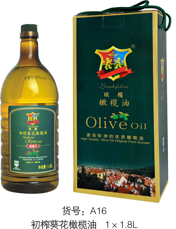 初榨葵花橄榄油 1*1.8L