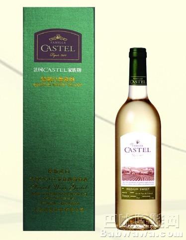 法国CASTEL精制白葡萄酒