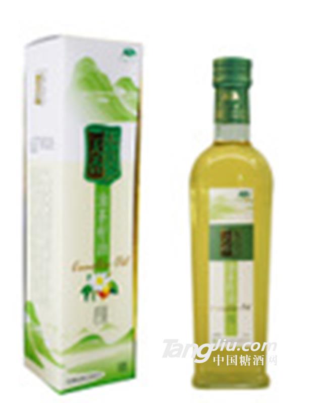 本草天香玻璃瓶装压榨一级山茶油750ml