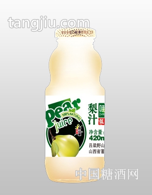 哇力梨汁268ml