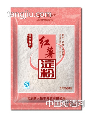 顺天恒丰淀粉 红薯淀粉500g