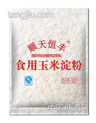 顺天恒丰淀粉 食用玉米淀粉500g