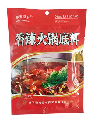 顺天恒丰调料 香辣火锅底料300g