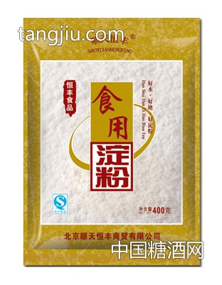 顺天恒丰淀粉 食用淀粉400g