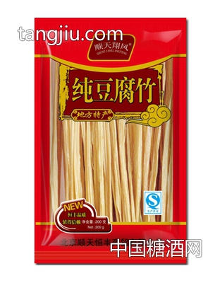 顺天翔风纯豆腐竹200g