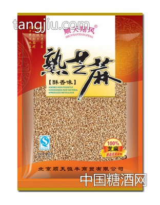 顺天翔风熟芝麻(白)100g