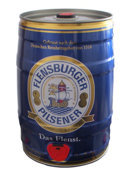 德国桶装啤酒【弗伦斯堡干啤酒】进口啤酒