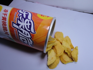 冻干黄桃草莓脆
