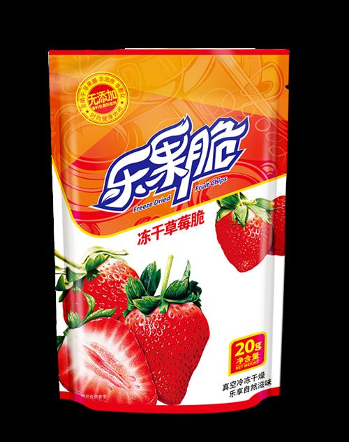 乐果脆冻干草莓脆片