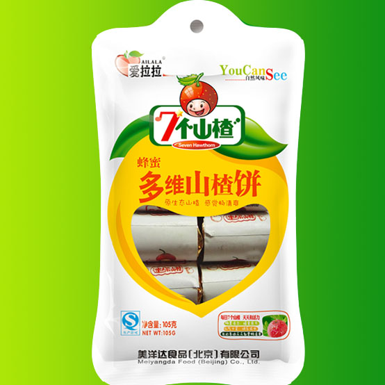 山楂食品 多维山楂饼 独特原果风味