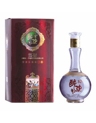 52度500ml盒装醉驴2