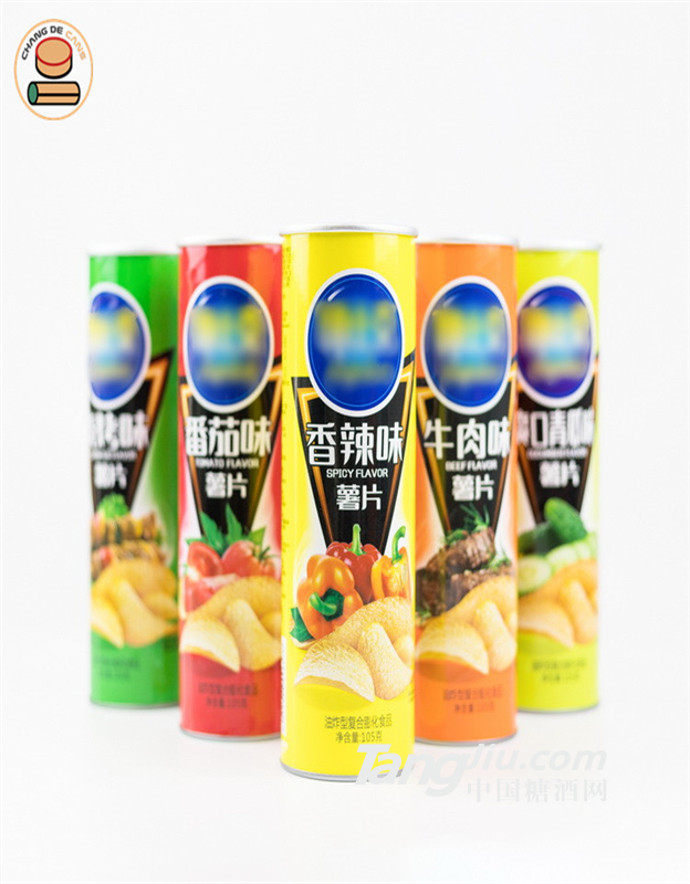 厂家直销圆形纸筒/纸管薯片包装纸罐定制