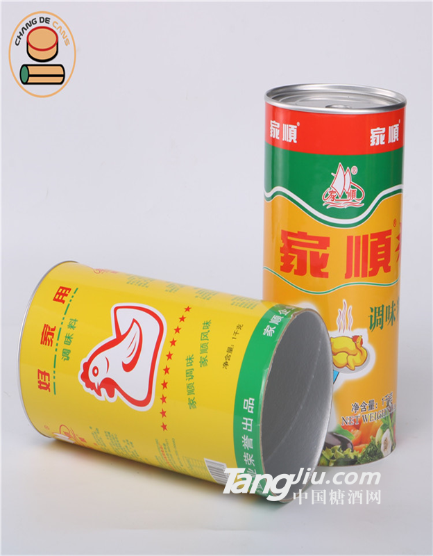 厂家直接供应鸡粉罐调味粉包装定制