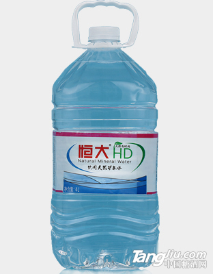 饮用天然矿泉水4l