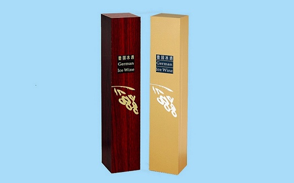 55.红酒包装盒 葡萄酒盒 单瓶装红酒木盒 单支装PVC木