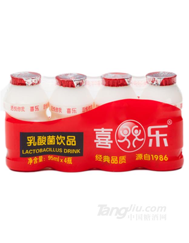 喜乐乳酸菌饮品原味95ml