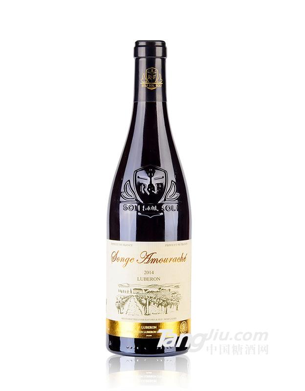 法国爱思堡吕贝隆干红葡萄酒750ml
