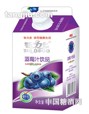 智力多蓝莓汁