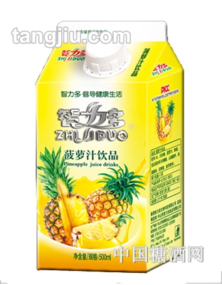 智力多500ml菠萝汁