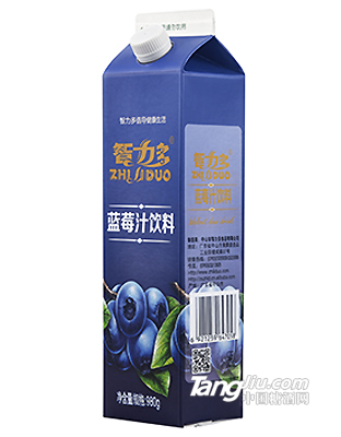 智力多厂家直销蓝莓汁980g