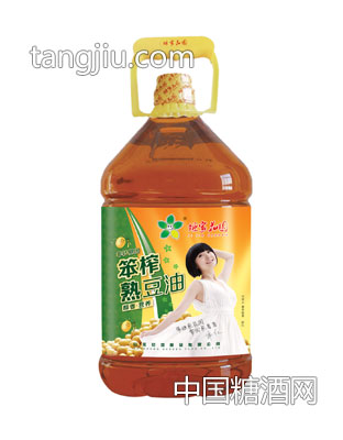 5L非转基因苯榨熟豆油