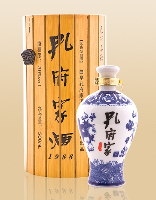 孔府家酒39&#176;竹简青花