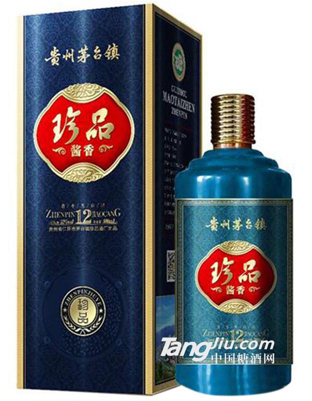 珍品酱香酒12-53度500ml