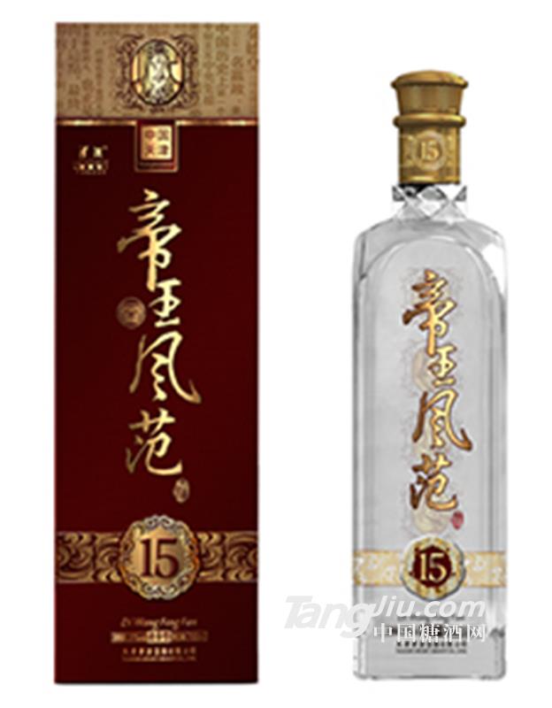 津酒帝王风范15年39°700ml