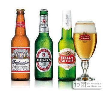 供应百威小瓶啤酒格
