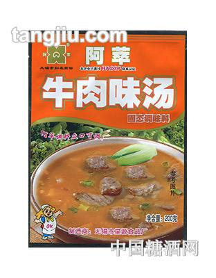 阿萃调味料牛肉味汤料200g