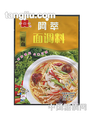 阿萃面调料三鲜面150g