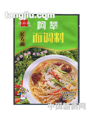 阿萃面调料长寿面150g