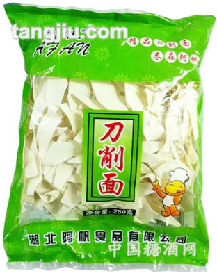 阿帆刀削面250g绿色装