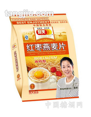 雅芙精装红枣高钙燕麦片600g