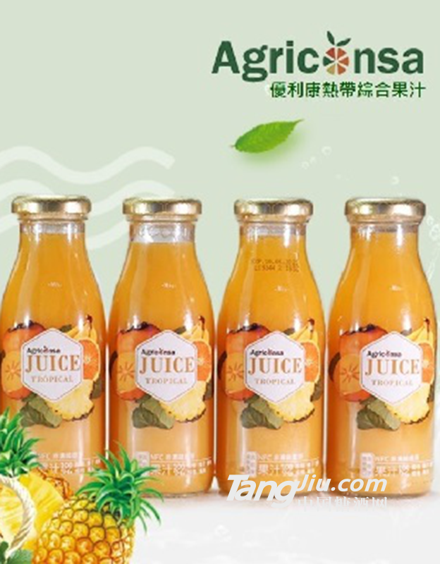 优利康 NFC热带综合果汁 250ml