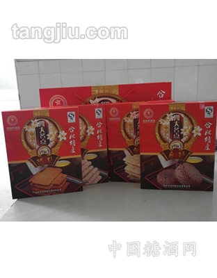 新800克四大名点月饼礼盒